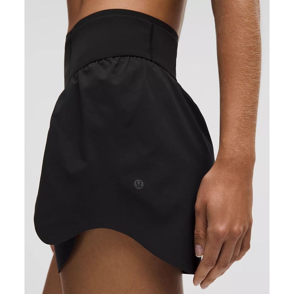 Lululemon-GmFurther High-Rise Split Short 3"-Black
